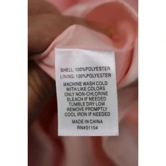 Biltmore Women's Satin Camisole-Medium-Rose-Double Layered-New w/Tags - Picture 9 of 10